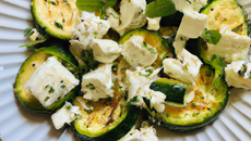 Salade de courgettes à la feta