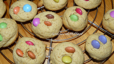Cookies aux smarties express