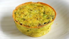 Petits flans de courgettes et pommes de terre sans lactose et sans gluten