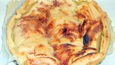 Tarte aux pommes-châtaignes
