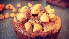Muffins chocolat cacahuètes