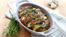 Tian de légumes pané