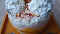 Île flottante gourmande et crème anglaise