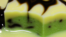 Marbré Vanille / chocolat blanc & Pandan