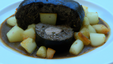 Parmentier de boudin noir aux pommes