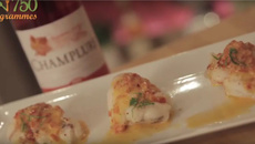 Filet de lotte, beurre rosé aux poivrons