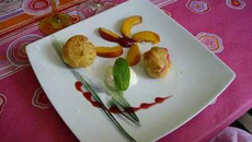 Profiteroles exotiques