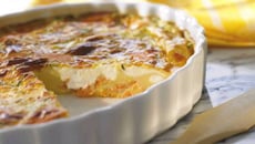 Quiche sans pâte au saumon et Philadelphia
