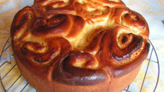 Brioche mousseline aux amandes
