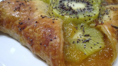 Feuilleté aux kiwis