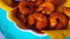 Crevettes hot des îles