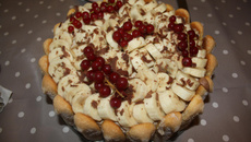 Charlotte au chocolat et à la banane