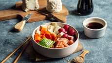 Poke Bowl au Chabichou du Poitou AOP