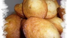 Madeleines noisettes / amandes