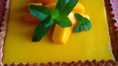 Tarte à la mangue