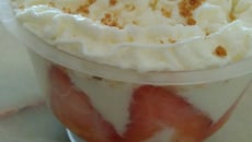 Trifle aux fraises speculoos