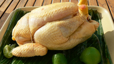 Poulet rôti façon thaï