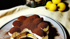 Tiramisu poire chocolat tout léger