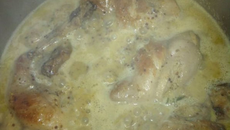 Lapin aux deux moutardes