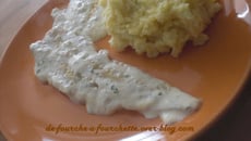 Poisson sauce à la menthe citronnée