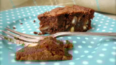 Gâteau chocolat et pommes de terre