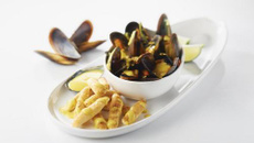 Duo de moules et mini-quenelles