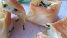 Petits feuilletés au camembert