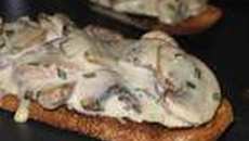 Toast aux champignons