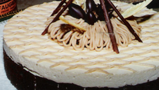 Entremet aux marrons