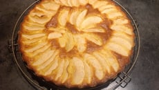 Tarte aux pommes sans pâte et rapide
