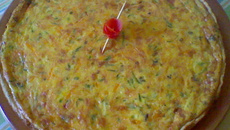 Tarte courgettes-carottes