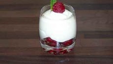 Mousse framboisine