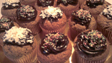 Cupcake tout chocolat gourmand