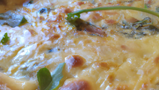Quiche aux trois fromages