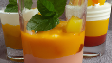 Verrine colorée