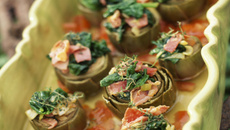 Salade italienne Jambon de Parme et cœœurs d'artichauts