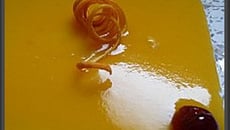 Bavarois mangue abricot