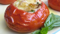 Tomates farcies au riz maison