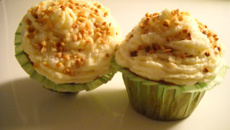 Cupcakes noix de coco et amandes