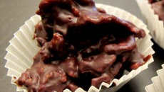 Roses des sables au chocolat noir