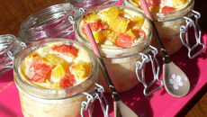 Pudding de brioche aux agrumes