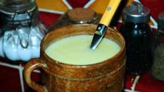 Velouté de navets au chèvre