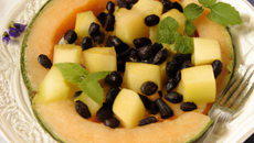 Melon aux myrtilles