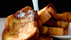 Pain perdu de brioche
