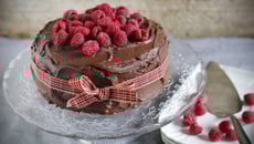 Gâteau choco-framboise