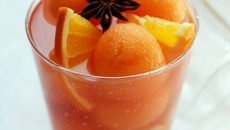 Sangria rose estivale au melon