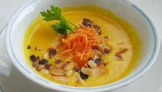Velouté de carottes au curry