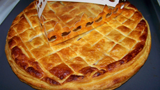 Galette des rois frangipane citron framboise!