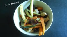 Wok de légumes au poulet