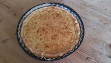 Tarte à l'oignon gratinée